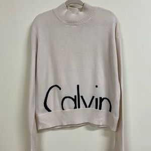 Calvin Klein Logo Sweater - size XL